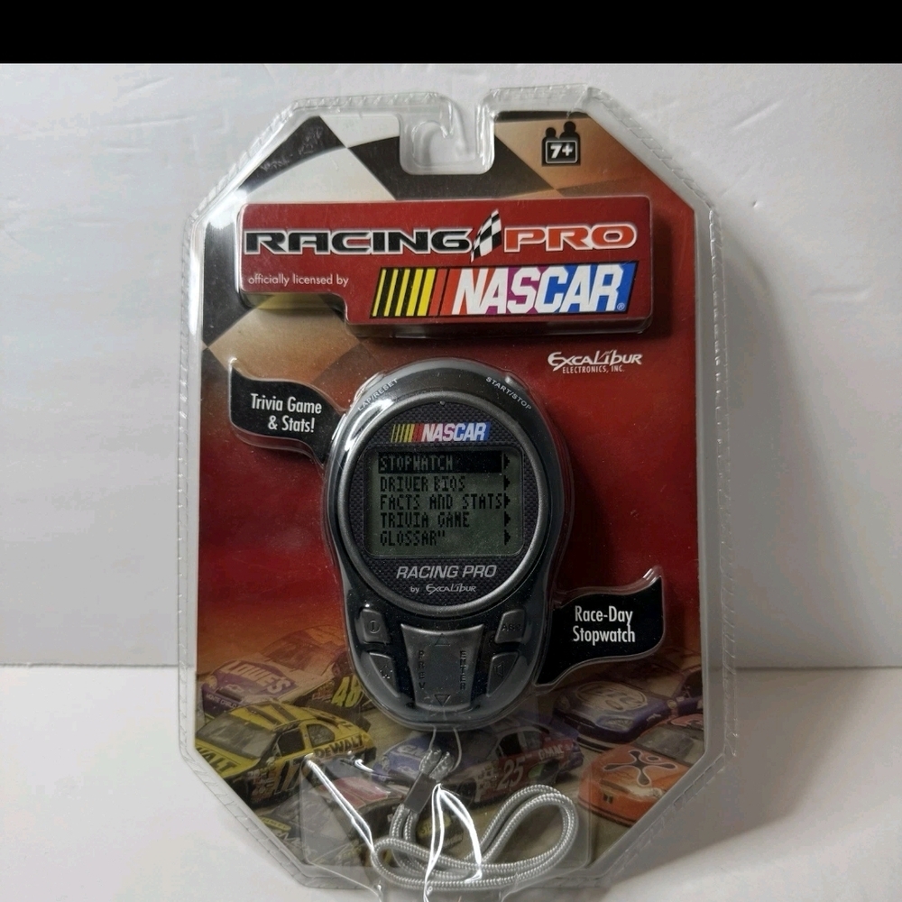 Acting Pro Racing Pro Stopwatch - Black and Silver